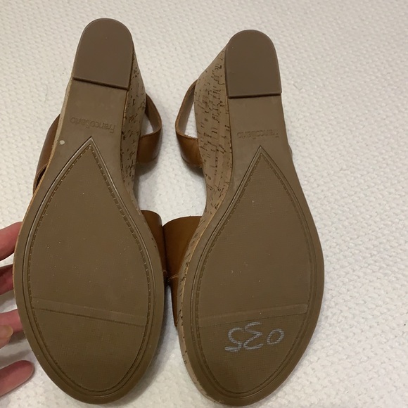 Franco sarto Wedge sandals EUC worn once - Picture 6 of 10